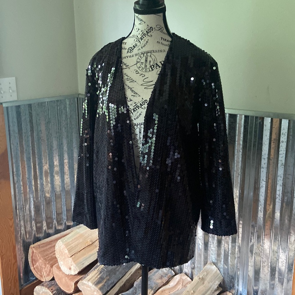 Vintage Sequin Blazer